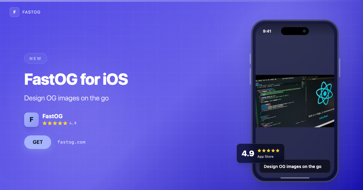 App Screenshot template preview