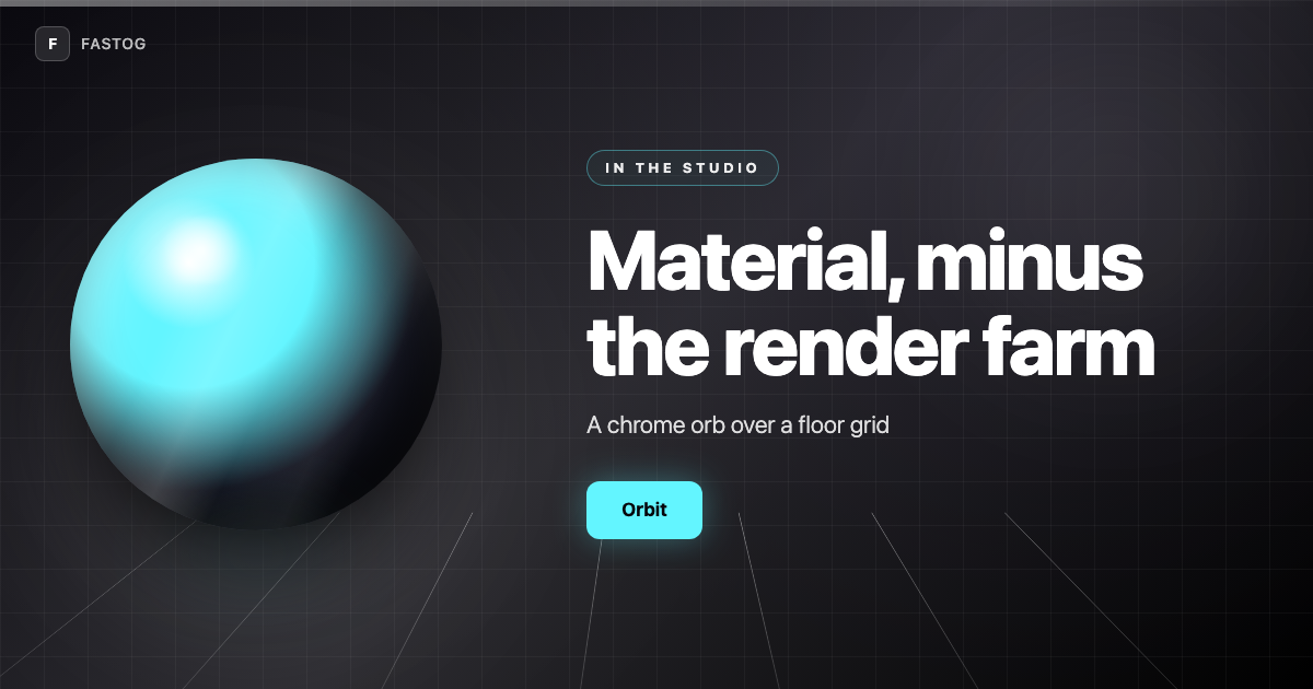 Chrome Orb template preview