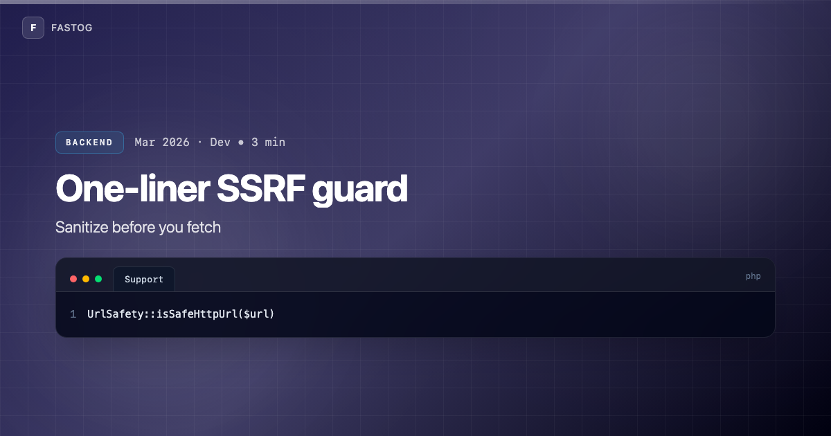 Code Post template preview