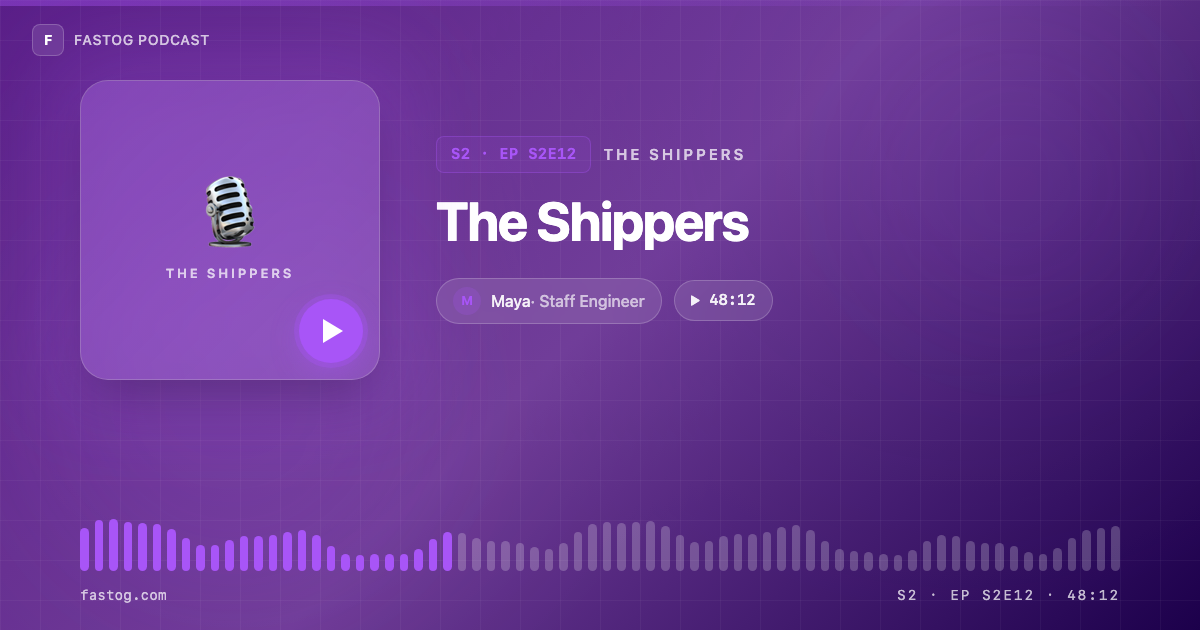 Podcast template preview