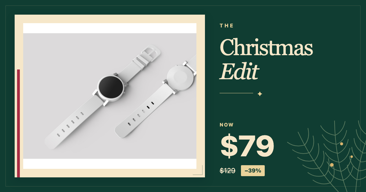 Seasonal Offer · Gift Edit template preview