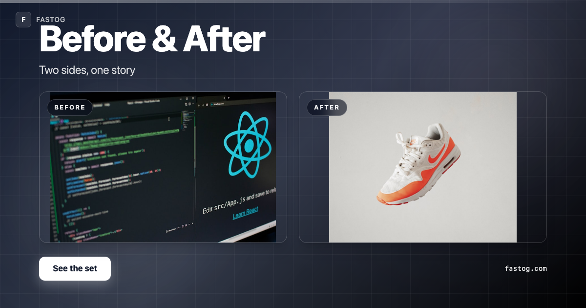 Split Image template preview