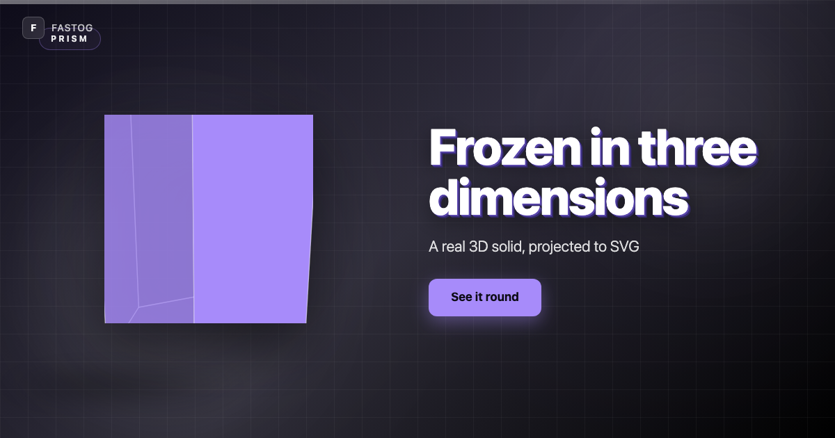 Depth Prism template preview